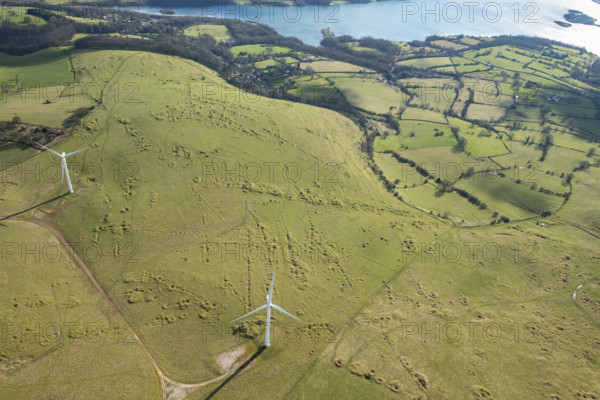 Lead mining remains on Carsington Pasture, Derbyshire, 2025. Creator: Robyn Andrews.
