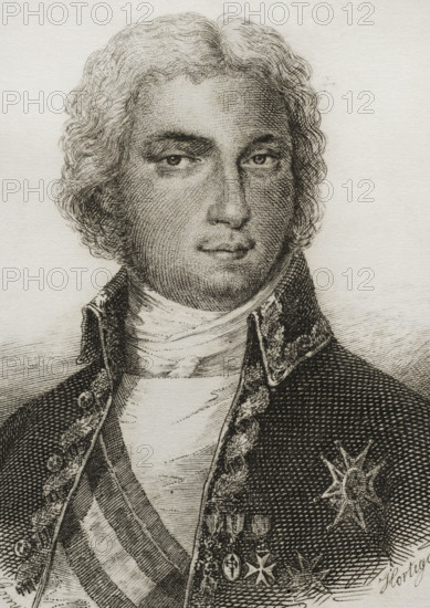 Manuel de Godoy y Alvarez de Faria, Spanish politician, 1851. Creator: Pedro Hortigosa.