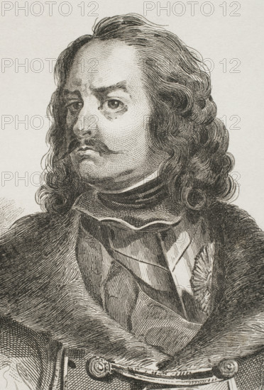 Peter the Great (1672-1725), Tsar and Emperor of All the Russias, 1839. Creator: Moret.