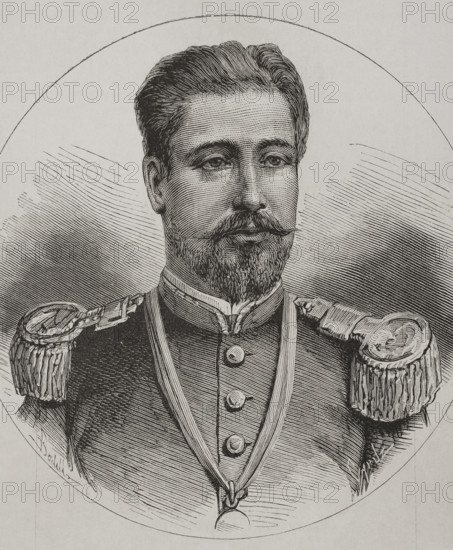 Hilarión Daza (1840-1894), Bolivian military and politician, 1878. Creator: Tomás Carlos Capuz.