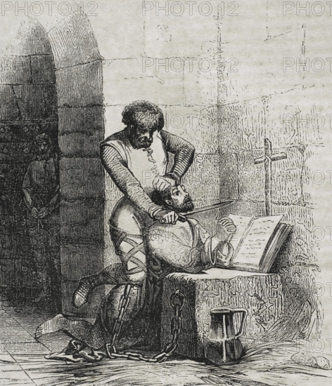 Death of Saint Hermenegild, 1852. Creator: José Vallejo.