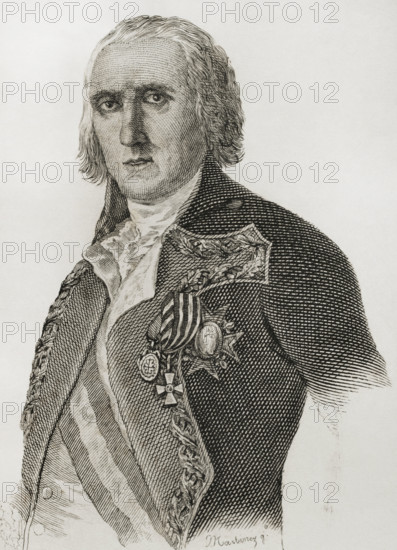 Jose de Urrutia y las Casas (1739-1803), Captain General of the Spanish Army, 1851. Creator: Martinez.