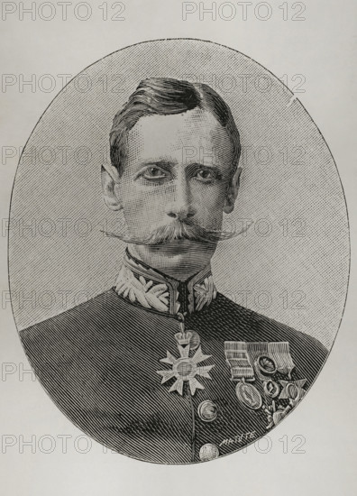 Claude Maxwell MacDonald (1852-1915), British military and diplomat, 1898. Creator: Benigno Matute Parga.
