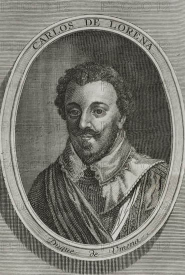 Charles of Lorraine, French nobleman and military leader of the Catholic League, 1748. Creator: Unknown.