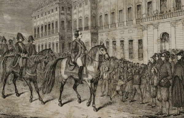 Manuel Godoy is appointed General of Spain and the Indies...13 January 1807, (1851). Creator: Unknown.
