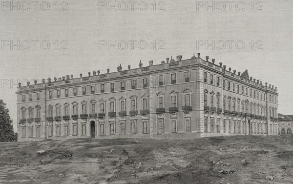 Royal Palace of Riofrío, La Losa, Segovia province, Spain, 1898. Creator: Unknown.