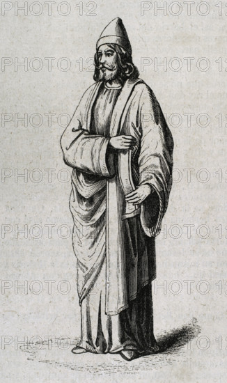 Faqih from Toledo, Al Andalus, Spain, 1852. Creator: Unknown.