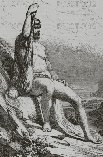 Hercules or Heracles - hero of classical mythology, 1852. Creator: Unknown.