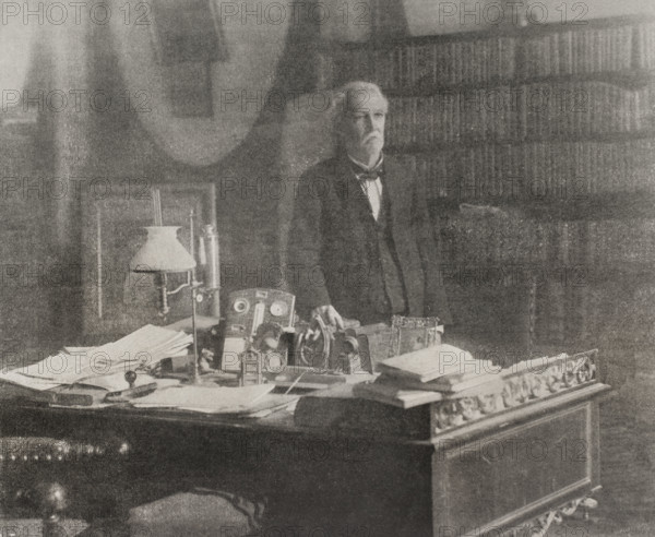 Francisco Zayas, Minister of Public Instruction of the government of Cuba, 1898. Creator: Unknown.