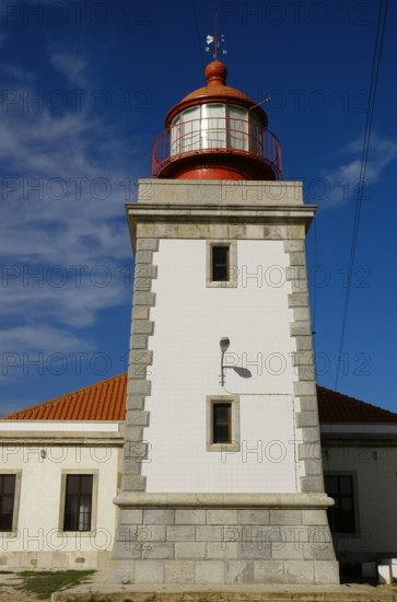 Cape Sardao lighthouse,Ponta do Cavaleiro, Alentejo, Portugal, 2008. Creator: Unknown.