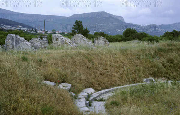 Archaeological ruins, ancient city of Salona, Solin, Coatia, 2018. Creator: Unknown.