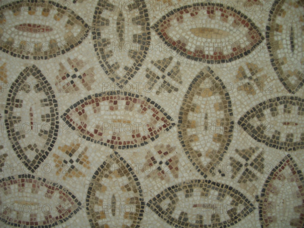 Mosaic, El Jem Museum, El Djem, Tunisia, 2009. Creator: Amanda Waite.