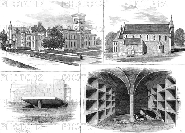 Robbery of the tomb of the Late Earl of Crawford and Balcarres, 1881. Creator: Unknown.