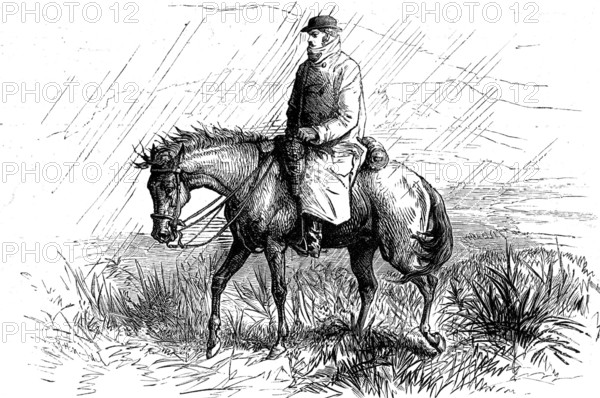 The Transvaal War: our special artist on his way to the front, 1881.  Creator: Unknown.