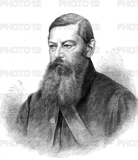 Mr. J. H. Brand, President of the Orange Free State, 1881.  Creator: Unknown.