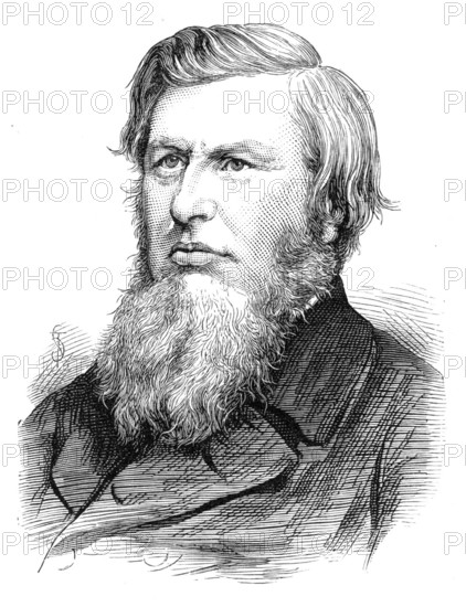 The Rev. T. M'cullagh, President of the Wesleyan Methodist Conference, 1883. Creator: Unknown.