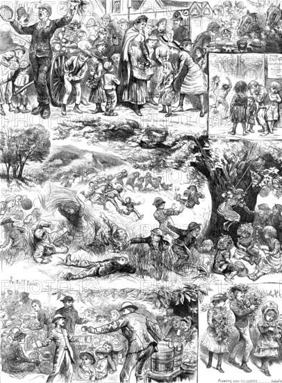 A Day in the Country, 1883. Creator: Joseph Swain.