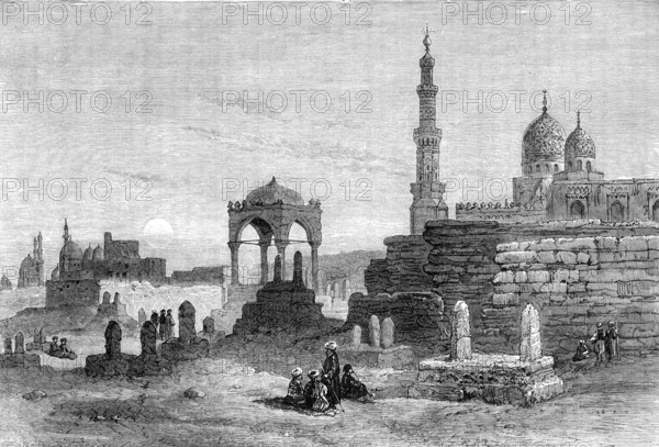 The Crisis in Egypt: Tombs of the Caliphs, Cairo, 1881. Creator: Unknown.