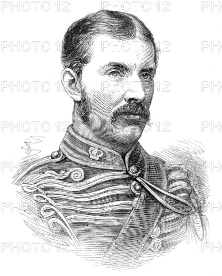 Captain C. Greer, R.A., killed in the Transvaal, 1881. Creator: Unknown.