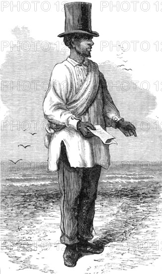 Hova Beach Governor at Morondova, Madagascar, 1881. Creator: Unknown.