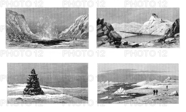 The American Franklin Search Expedition, 1881. Creator: Unknown.