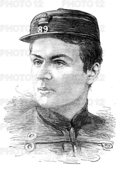 Lieutenant H. A. C. Harrison, 94th Regiment, killed in South Africa, 1881. Creator: Unknown.
