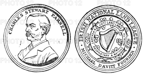 The Irish Land League Badge, 1881. Creator: Unknown.