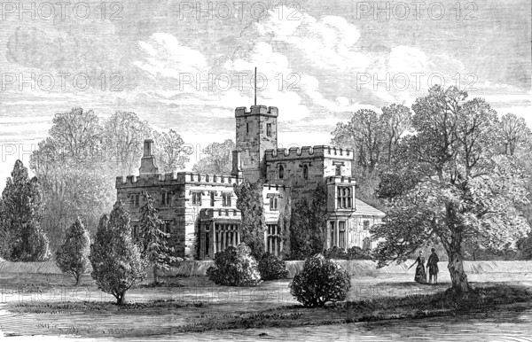 Benwell Tower, Newcastle-On-Tyne, the residence of the Bishop of Newcastle, 1883. Creator: Unknown.