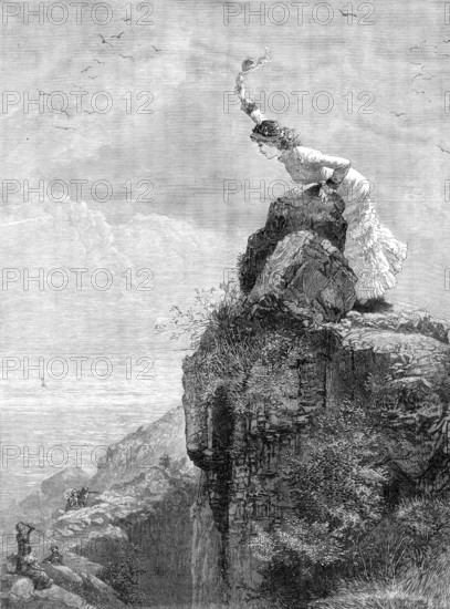 First at the Top, 1881. Creator: Unknown.