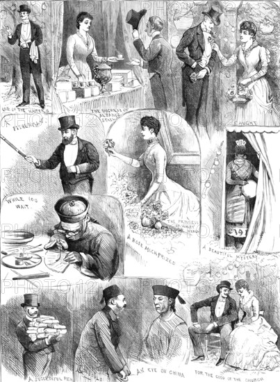 Evening Fete at the International Fisheries Exhibition, 1883. Creator: Unknown.