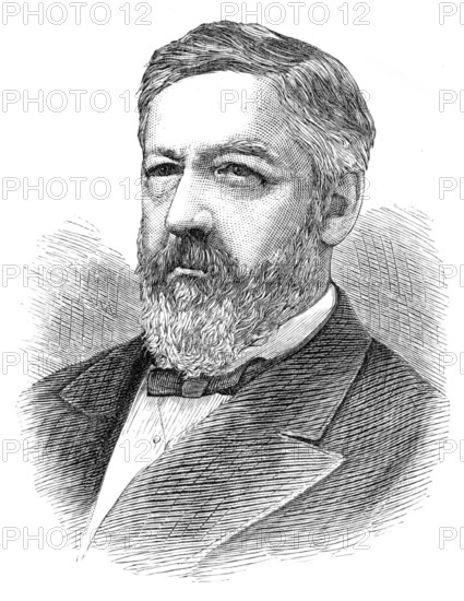 Mr. James G. Blaine, U. S. Secretary of State, 1881. Creator: Unknown.