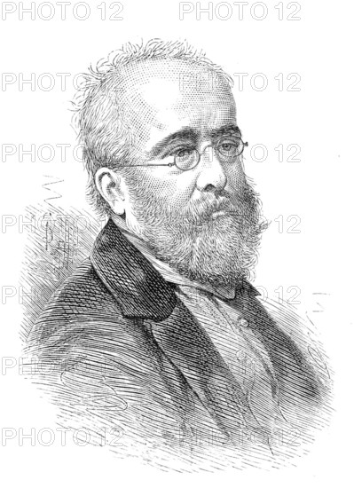 The late Mr. Samuel Palmer, artist, 1881. Creator: Unknown.