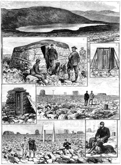 The Ben Nevis Summit Observatory, 1883. Creator: Unknown.