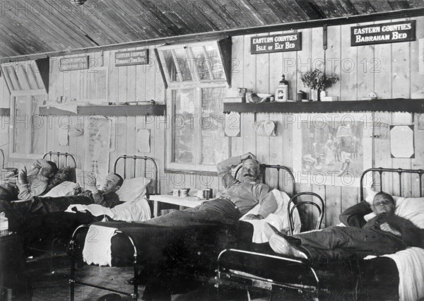 Imperial Yeomanry Hospital, Deelfontein, South Africa: the "Eastern Counties" ..., (1900?). Creator: HR Sherborn.