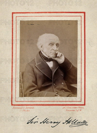Sir Henry Holland, 1873. Creator: Barraud & Jerrard.