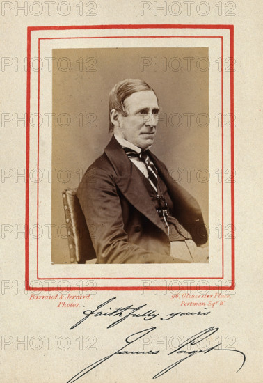 Sir James Paget, 1877. Creator: Barraud & Jerrard.