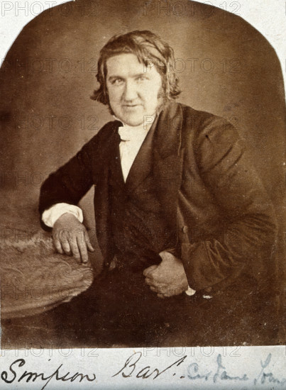Sir James Young Simpson. Creator: J. G. Tunny.