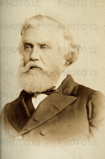 Sir Austen Henry Layard. Creator: London Stereoscopic & Photographic Co.