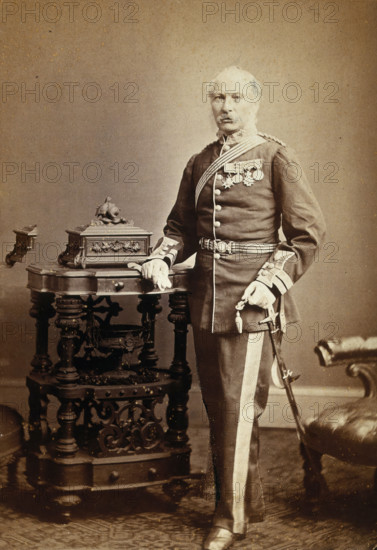 Sir Thomas Longmore, 1877. Creator: Adams & Stilliard.