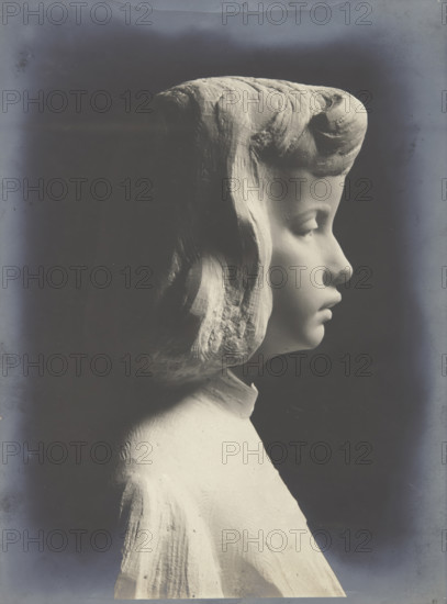Portrait of a boy, "grandson?" , 1925-1935. Creator: Unknown.