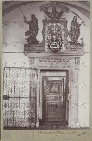 Town Hall, Lewocza (Levoca \ Locse), 1895-1910.  Creator: Samuel Rosenbach.