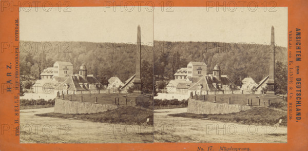 Mägdesprung, c1870-1890.  Creator: H Selle.