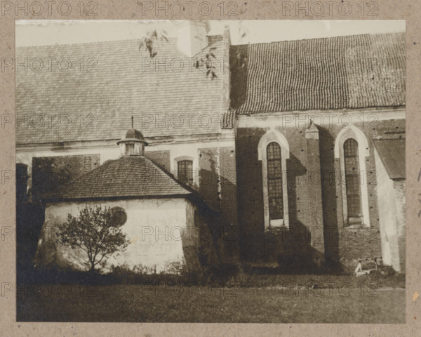 Church of St John the Baptist - fragment of the southern façade, Zawichost, 1915. Creator: Unknown.