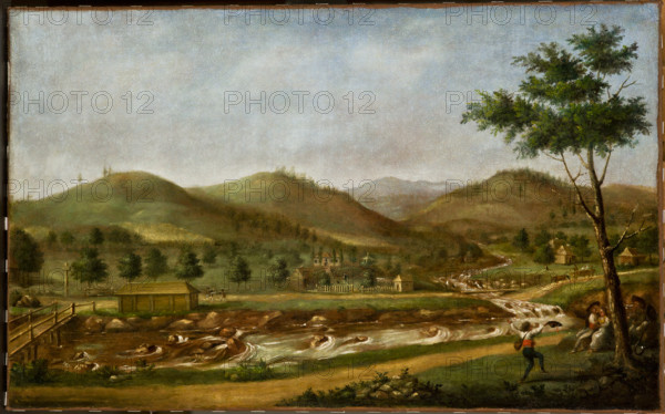 Mountain View, c1840. Creator: Teodor Baltazar Stachowicz.