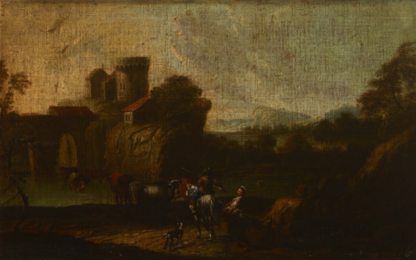Landscape, 2nd half of 18th century. Creator: Cornelis Thim.