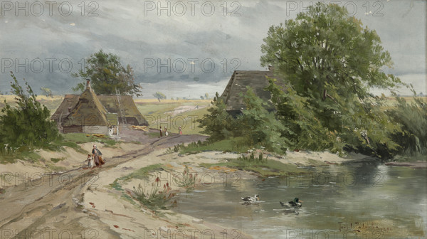 Mill from under Zloty Potok, 1891. Creator: Teofil Zalewski.