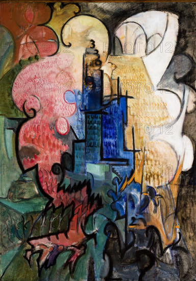The City, c1919. Creator: Leon Chwistek.