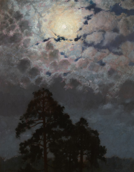 Pines, 1900. Creator: Stefan Popowski.