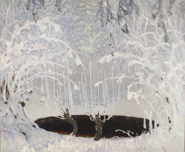 Winter Tale, 1904. Creator: Ferdynand Ruszczyc.