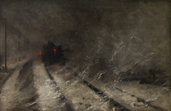 Blizzard, 1897. Creator: Leona Bierkowska.